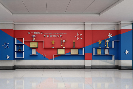 市北區青島形象牆廣告制作廠家